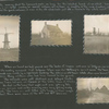 [Diary entries :] October 26, 1918 Staden, Belgium cont.; [photographs depicting windmills, a farmhouse, a street in Staden]