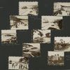 Photographs depicting Nice, France including views of the casino, gardens and cave, promenade, and harbor from Menton