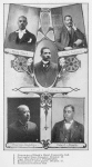 1. Proprietor of Black's Hotel, Evansville, Ind. ; 2. Successful stove repairer, Decatur, Ill. ; 3. Cigar manufacturer, Philadelphia. ; 4. Restaurateur and caterer, Decatur, Ill. ; 5. Prominent businessman.
