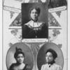 Portraits of women: 1. Prominent leader and kindergartner in Chicago; 2. President of Woman's Conference in Chicago; 3. Leading club woman and Highschool teacher, Kansas City; 4. A prominent leader in Worcester, Mass.; 5. Stenographer of Garnet Transfer Co., Louisville, Ky.