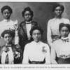 A group of Mrs. Ida E. Gladden's advanced students in dressmaking, Greenville, S. C.