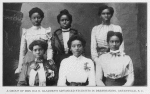 A group of Mrs. Ida E. Gladden's advanced students in dressmaking, Greenville, S. C.