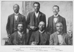 Mayor and councilmen of Hobson City, Ala., Young Pyles, Jesse Cunningham, Edw. Pearce, Peter Doyle, S. L. Davis, Mayor, C. C. Snow.