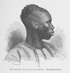 Ein typischer Neger aus dem Sudan.