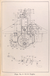 Plate No. 6 - K-3-4 Engine [Drawing].