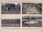 Bois de Chaume valley, east of Consenvoye : dugout ; deadly grenades found in dugout ; north side of valley, near Consenvoye ; an enormous shell hole.