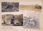 Natural machine gun post ; Desolation of Forges ; A large dugout in the solid rock.