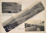 Hannonville showing twenty-one American graves along the road ; Panorama of St. Maurice ; Wash day in Hannonville.