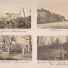 Captured gun at Donnevaux ; Woel ; German cemetery in Hannonville ; German narrow gauge in the Bois de Chaume.