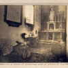 Corner of church at Consenvoye used as blacksmith shop.