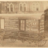 A wagon with signs promoting single tax