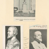 Henry George, single tax enthusiast; A bust of Henry George, presented to the New York Public Library