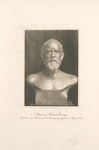 Bust of Henry George, by his son Richard F. George, completed May, 1897.