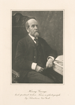 Henry George, last photograph taken; From a photograph by Schaidner, New York.
