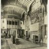Interior of great hall, Arthur Curtiss James home, New York City.