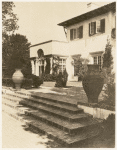 Detail of terrace, res. [residence] of John L. Bushnell, Springfield, Ohio.