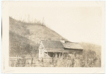 Log cabin.