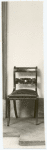 Colonial American side chair.