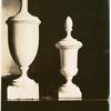 Ornaments from spire of North Church, Salem, des. [designed] by McIntire.