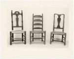Early eighteenth century chairs.