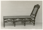 Chaise lounge, showing Spanish influence.