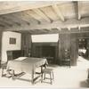Parlor or living room in the John Ward house, formerly on land occupied by the Salem Jail and removed to the garden of the Essex Institute. Built in 1684.