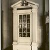 Cupboard presented to Philadelphia Library by John Penn.