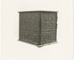 Cast iron chest.