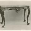 Table with marble top, by William Savery.