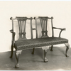 Double Chippendale chair .