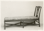 Chippendale chaise lounge.