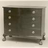 Serpentine chest of drawers.