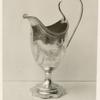 Cream pitcher, Sheraton period.