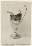 Cream pitcher, Sheraton period.