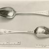Silver spoons.