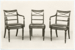 Early 19th century chairs.