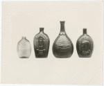Pressed glass.