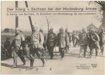 Der König v. Sachsen bei der Hindenburg-Armee : König von Sachsen, Exzellenz von Hindenburg, von Ludendorf.