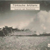Türkische Artillerie feuernd, am Suezkanal.