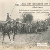 Aus der Schlacht am San (Galizien) : Einbringung eines gesamten, russisch. Trains, der abgeschnitten und gefangen wurde.