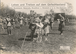 Leben und Treiben auf dem Gefechtsstand des Kommand. Generals, Exzellenz v. Emmich in Ost-Galizien.