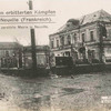 Zu den erbitterten Kämpfen um Neuville (Frankreich) : dei zerstörte Mairie in Neuville.