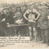 Radfernfahrt Rund um Berlin im Kriegsjahr 1915. Der Sieger Wittig, der trotz starkem Gewitterregen und Sturm nur 8 Stund. 7 Min. 46 Sek. für 234,1 Klm. gebrauchte.