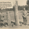 Französische Torpedo-Minen (Ausbläser) die im Westen gefunden wurden. Kleine 38 cm Durchmesser, Länge 248 cm, grosse 52 cm Durchmesser, Länge 432 cm.