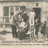 Hilfstätigkeit der Barbaren in Flandern Deutscher Militärarzt bei einer Zahnoperation an einer belgischen Frau.