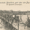 Deutsche Kavallerie geht über den Bug bei Ogrodniki (Losowitza).