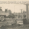 Trinkwasser-Fassungsstelle an der Isonzofront. Mittels Autos wird das Wasser den verschiedenen Truppenteilen zugeführt.