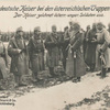 Der deutsche Kaiser bei den österreichischen Truppen a. d. Strupa. Der kaiser zeichnet österr.-ungar. Soldaten aus.
