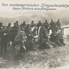 Vom montenegrinischen Kriegsschauplatze Oesterr. Artillerie beim Mittagsessen