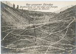 Von unseren Feinden Drahtverhaue vor den engl. und französ. Stellungen bei Saloniki.